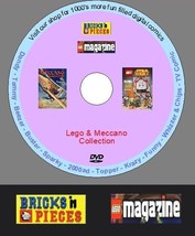 LEGO &amp; Meccano Magazine Collection on DVD. UK Classic Comics - £4.90 GBP