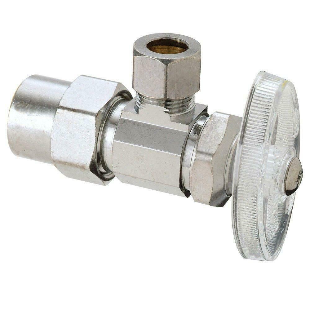 Brasscraft PR19X C Solvent Angle Stop 1/2&quot; NOM CPVC X 3/8&quot; OD Comp Outle... - $9.85