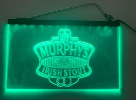 Murphy&#39;s Irish Stout Led Neon Sign Decor, Bar, Pub, Lights Craft Art - £20.53 GBP+