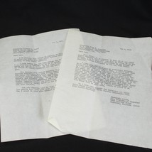 Senate Percy Representative Anderson Hand Typed Letter 5/2/79  Social Se... - $146.58 MXN