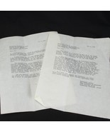 Senate Percy Representative Anderson Hand Typed Letter 5/2/79  Social Se... - €6,74 EUR