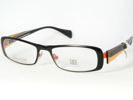 FACE A FACE GLOSS 4 9144 Noir/Orange Lunettes 52-18-140mm France - $232.05