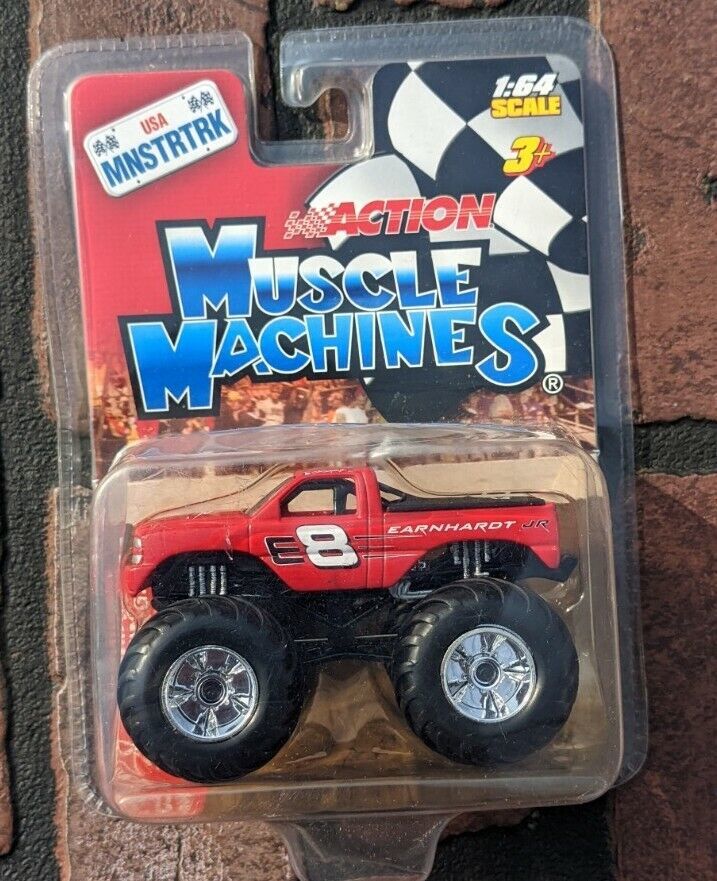 Action Muscle Machines #8 Dale Earnhardt Jr. 2004, 1:64 MNSTRTRK Monster Truck - $21.77