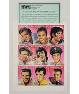 *R) Elvis Presley - St Vincent - 15th Anniversary Of His Death - 9 Stamp... - $9.89