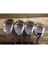 DEMO RH Womens iDrive Golf Clubs All Ladies Pink Hybrid #3-6 Lady Flex 1... - €250,85 EUR