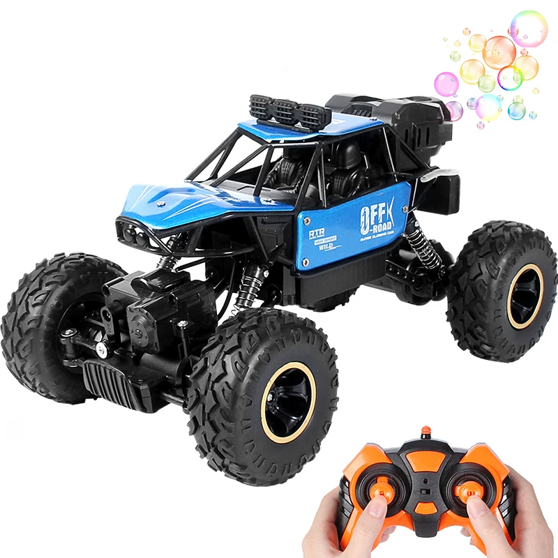 Rock Crawler Paisible 4WD RC Car Remote Control Bubble Machine Radio Control Car - £40.92 GBP+