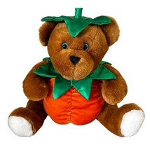 Sugar Loaf Halloween Pumpkin Teddy Bear Rare - $14.73