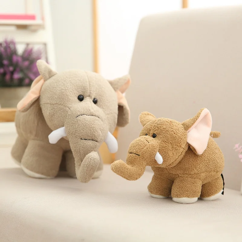 Cute Elephant Hippo Plush  Soft Stuffed Cartoon Animal Hippopotamus Doll Home De - $11.14