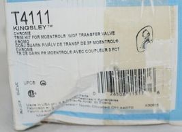 Moen T4111 Kingsley Chrome Trim Kit Moentrol 3F Transfer Valve image 8