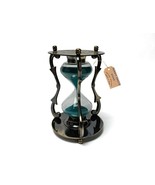 Vintage Nautical Brass Sand Timer Antique Hourglass Christmas Gift - £70.07 GBP