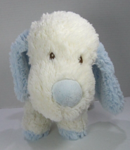Toys R Us Plush Puppy Dog  Cream Blue Long Ears Floppy 2014 Embroidered Eye 12" - £14.98 GBP