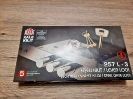 Kale Kilit 257L High Security Lock /Deadbolt /With 3 Double-Bitted Keys/... - $60.02