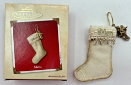 1999 Hallmark Gingerbread Mom Stocking Keepsake Ornament U67 - $12.99