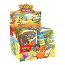 Nintendo Pokemon TCG Paldea Friends Mini Tin Display Factory Sealed 10 Tins - £79.71 GBP