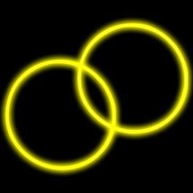 Yellow Tube GlowWear Bracelet (100-count) - Adjustable Glowing Jewelry - $1,154.70 MXN