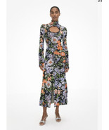 Paco Rabanne X HM Jacquard Floral Knit Cut Out Dress Size XS. In Hands .! - £233.16 GBP