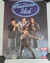 American Idol TV Show Promo Poster - Fox 9 Minneapolis Simon Cowell Paul... - $23.76