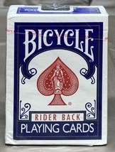 Bicycle Rider Back Poker Playing Cards Blue - $11.29