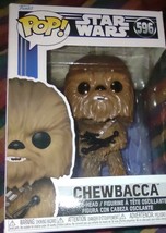 New Funko Pop! Vinyl: Star Wars - Chewbacca Bobble-Head #596 - $111.49 MXN