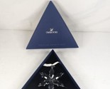 2015 Swarovski Crystal Christmas Ornament 3&quot; Snowflake 5099840 - $115.00