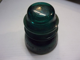 Vintage Hemingray-42 Glass Insulator, Made in U.S.A. - £5.44 GBP