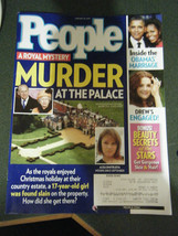 People Magazine - Murder At The Palace Cover - January 25, 2012 - $8.58