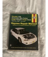 Haynes # 25025 Chrysler LHS Concorde New Yorker Intrepid Repair Manual 9... - $11.30