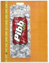 Coke Chameleon Size Pibb Xtra 12 OZ CAN Soda Machine Flavor Strip CLEARA... - £1.19 GBP