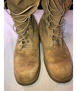 USGI TAN COMBAT LIGHTWEIGHT HOT WEATHER MILITARY TACTICAL BOOTS 10.5R - $55.43