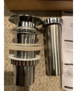 KRAUS Pop-Up Drain Chrome PU-10CH in box - $902.93 MXN