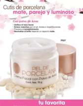 CREMA FACIAL CON POLVO DE ARROZ ACLARA- UNIFICA - ASPECTO MATE PIEL DE P... - £11.29 GBP