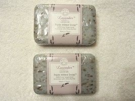 Trader Joes Lavender Triple Milled Soap (2 Pack) - £24.77 GBP
