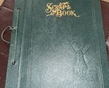 Old Scrap Book Of Newspaper Clippings Dickens &amp; Religious  - $9.90