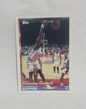 1993-94 Topps Gold Stanley Roberts #163 Basketball Card - Very Good Condition! - £7.39 GBP