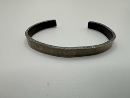 Vintage Peace Comes From Within Pewter Cuff 2 3/8” - $11.88