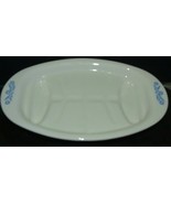 Vintage 1960&#39;s Corning Ware Blue Cornflower Oval Roaster Platter Server ... - $243.00 MXN