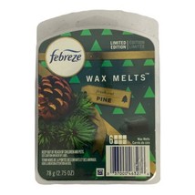Febreze Wax Melts Limited Edition Fresh Cut Pine 6 Melts Holiday Smell - £7.79 GBP