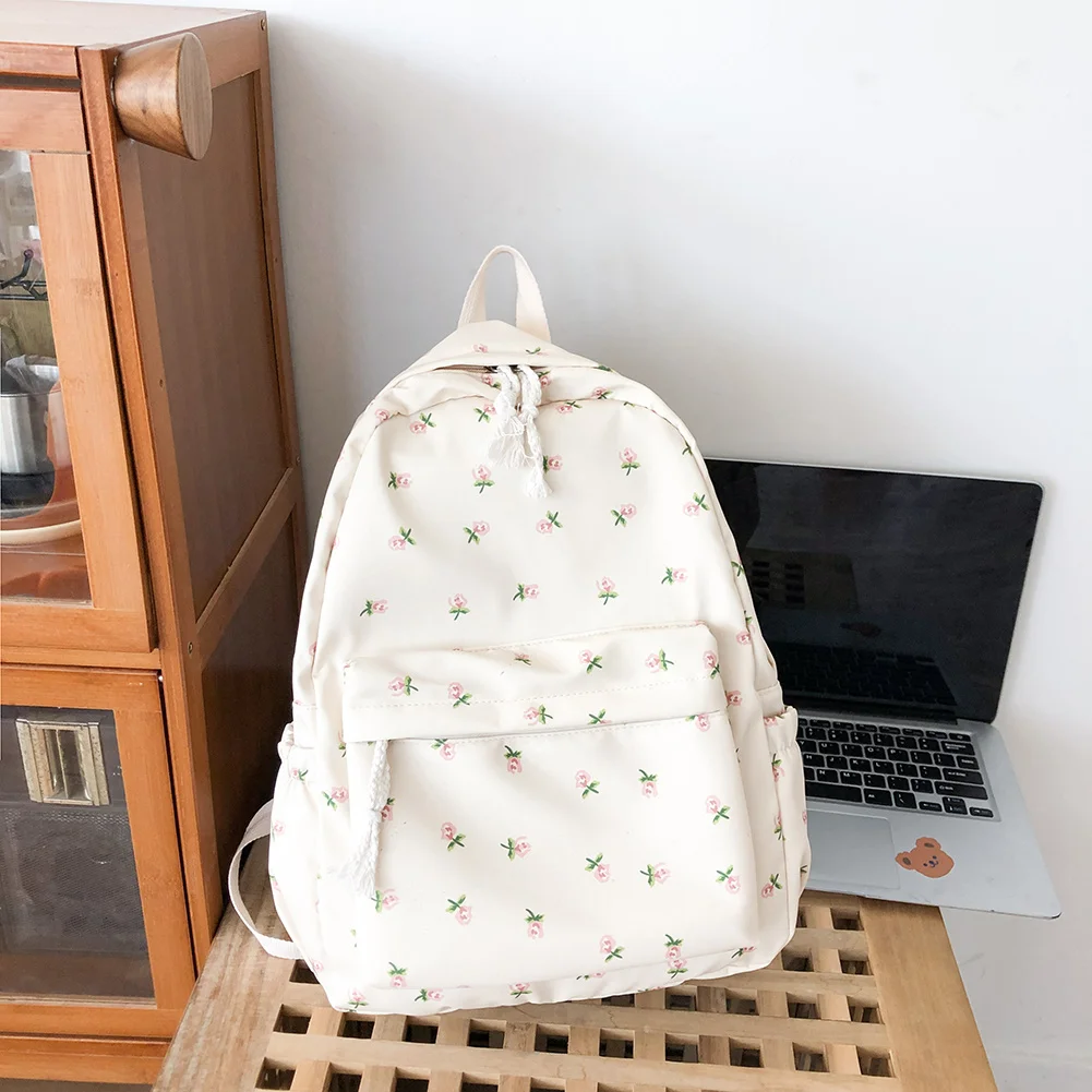 Casual  Prints Women Backpack Girls Bookbags Large Capacity Students School Bags - $69.49