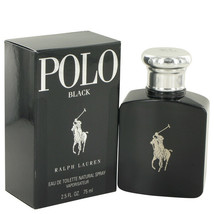 Polo Black Eau De Toilette Spray 2.5 Oz For Men  - £62.67 GBP