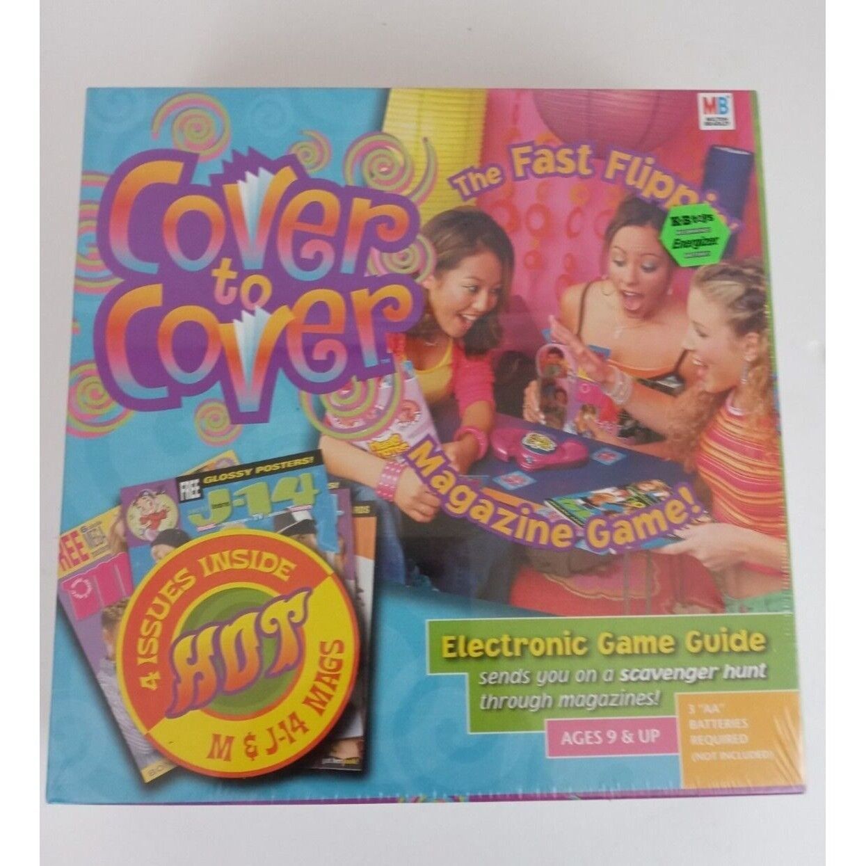 Milton Bradley Hasbro Electronic Gaming Game Cover to Cover Game NIB & SEALED! - $16.48