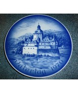 8&quot; Bareuther Datertag 1970 Father&#39;s Day Plate Castle Pfalz in the Rhine ... - $9.69