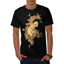 Wellcoda Valentine Love Fantasy Mens T-shirt, Heaven Graphic Design Printed Tee - £14.92 GBP+