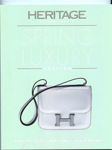 Primary image for Heritage Auctions Catalog Spring Luxury April 2012 New York 