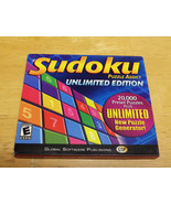 Sudoku Puzzle Addict Unlimited Edition CD ROM for PC 98/2000/ME/XP compa... - £10.98 GBP