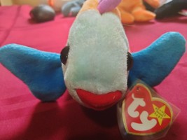 Ty Beanie Babies Lips The Colorful Fish - £6.79 GBP