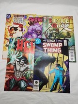 Lot Of (5) DC Comic Books Parasite Swamp Thing Suicide Squad Hel Justice League  - £24.88 GBP