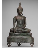 Buda - Antigüedad U Tanga Estilo Bronce Enlightenment Estatua de 88cm/88... - $4,237.89