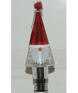 Ganz Midwest CBK MX176025 Lighted Glitter Santa Bottle Stopper - £19.97 GBP