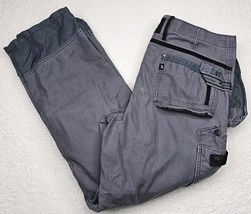 Bjornklader Carpenter Ace 150 Pants Men 38x32 Gray Workwear Double Knee ... - $54.44