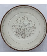 Stangl Pottery Serving Bowl 9.5” SGRAFFITO Trenton, New Jersey Vintage F... - £29.12 GBP
